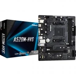 Sockel AM4 ASRock A520M-HVS, Mainboard