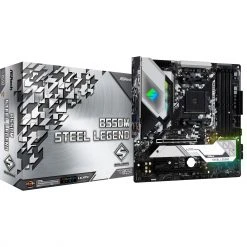 Sockel AM4 ASRock B550M Steel Legend, Mainboard