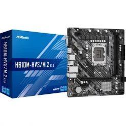Sockel 1700 ASRock H610M-HVS/M.2 R2.0, Mainboard