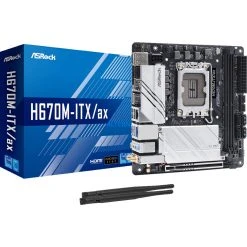 Mini-ITX Mainboards ASRock H670M-ITX/ax, Mainboard