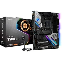Sockel AM4 ASRock X570 TAICHI, Mainboard (schwarz)