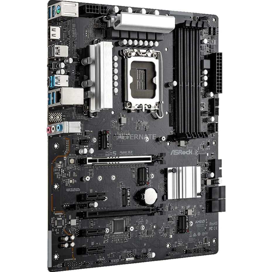 Sockel 1700 ASRock Z690 Phantom Gaming 4, Mainboard 3 Sockel 1700 ASRock Z690 Phantom Gaming 4, Mainboard – Bild 3