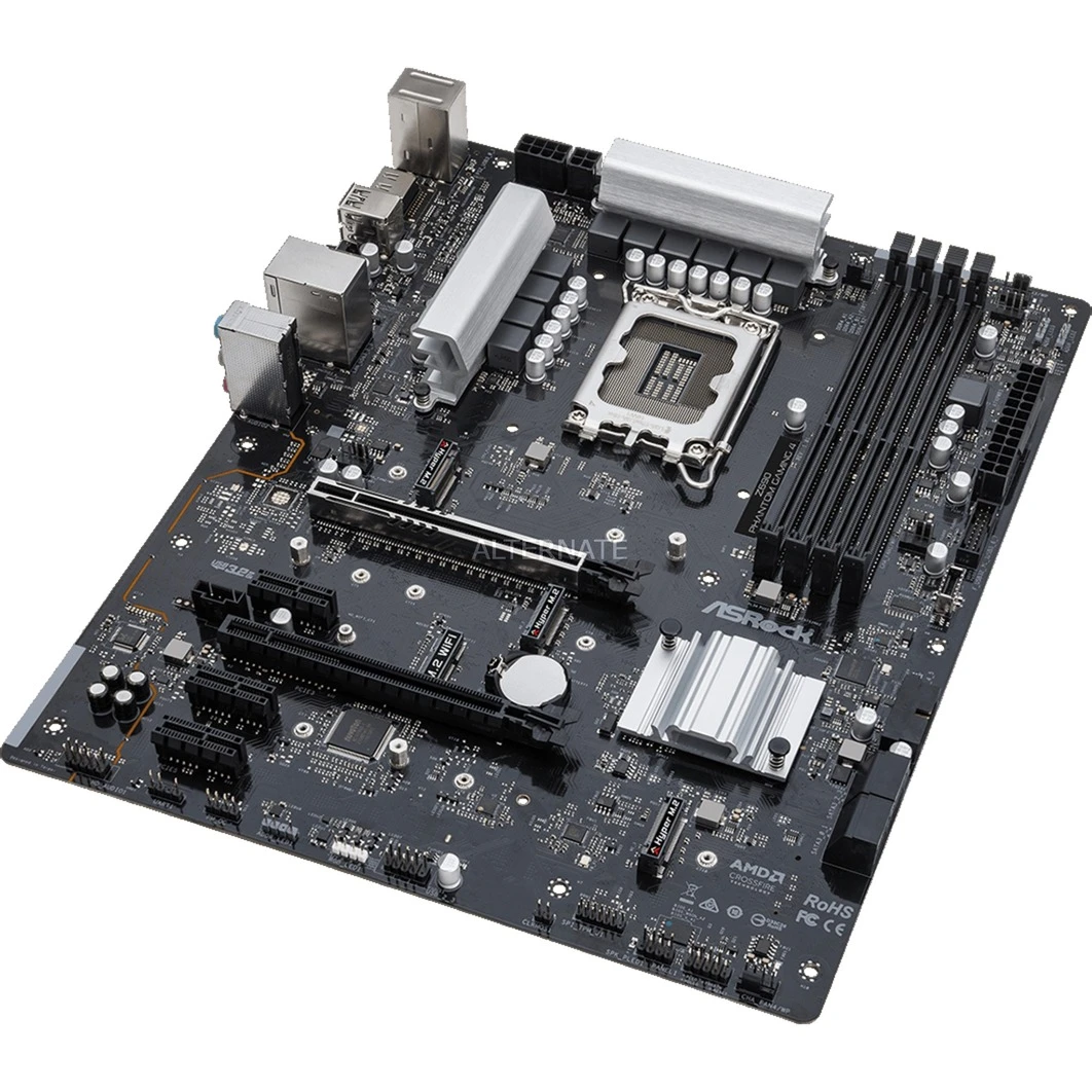 Sockel 1700 ASRock Z690 Phantom Gaming 4, Mainboard 4 Sockel 1700 ASRock Z690 Phantom Gaming 4, Mainboard – Bild 4