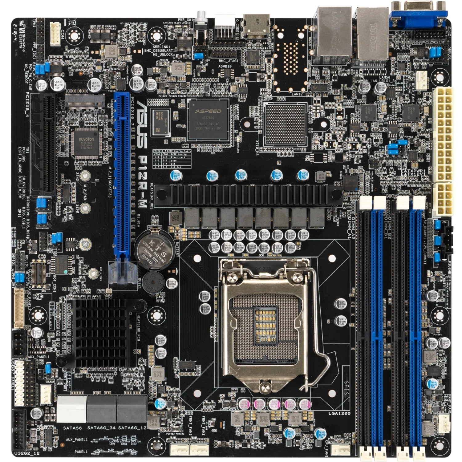 Sockel 1200 ASUS P12R-M, Mainboard 1 Sockel 1200 ASUS P12R-M, Mainboard