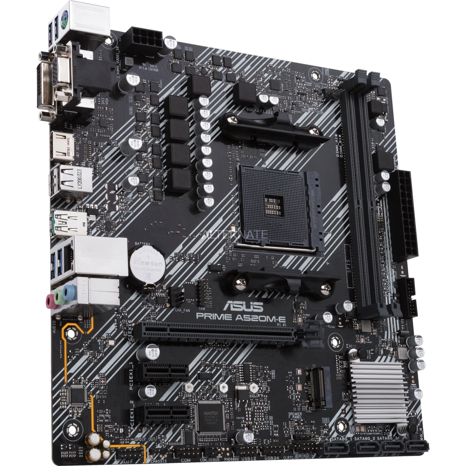 Sockel AM4 ASUS PRIME A520M-E, Mainboard 4 Sockel AM4 ASUS PRIME A520M-E, Mainboard – Bild 4
