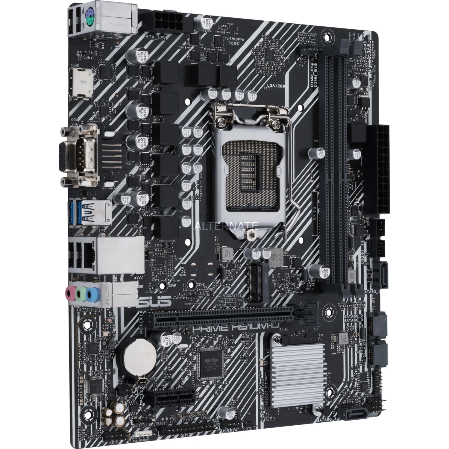 Sockel 1200 ASUS PRIME H510M-D, Mainboard 2 Sockel 1200 ASUS PRIME H510M-D, Mainboard – Bild 2