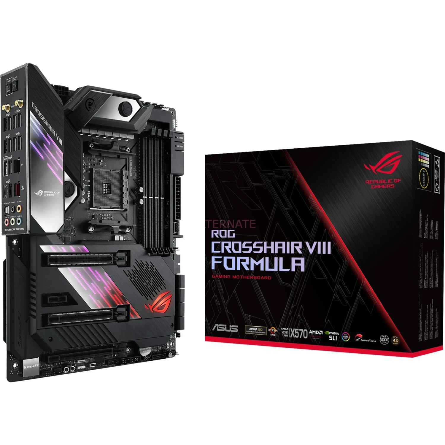 Sockel AM4 ASUS ROG CROSSHAIR VIII FORMULA, Mainboard 1 Sockel AM4 ASUS ROG CROSSHAIR VIII FORMULA, Mainboard