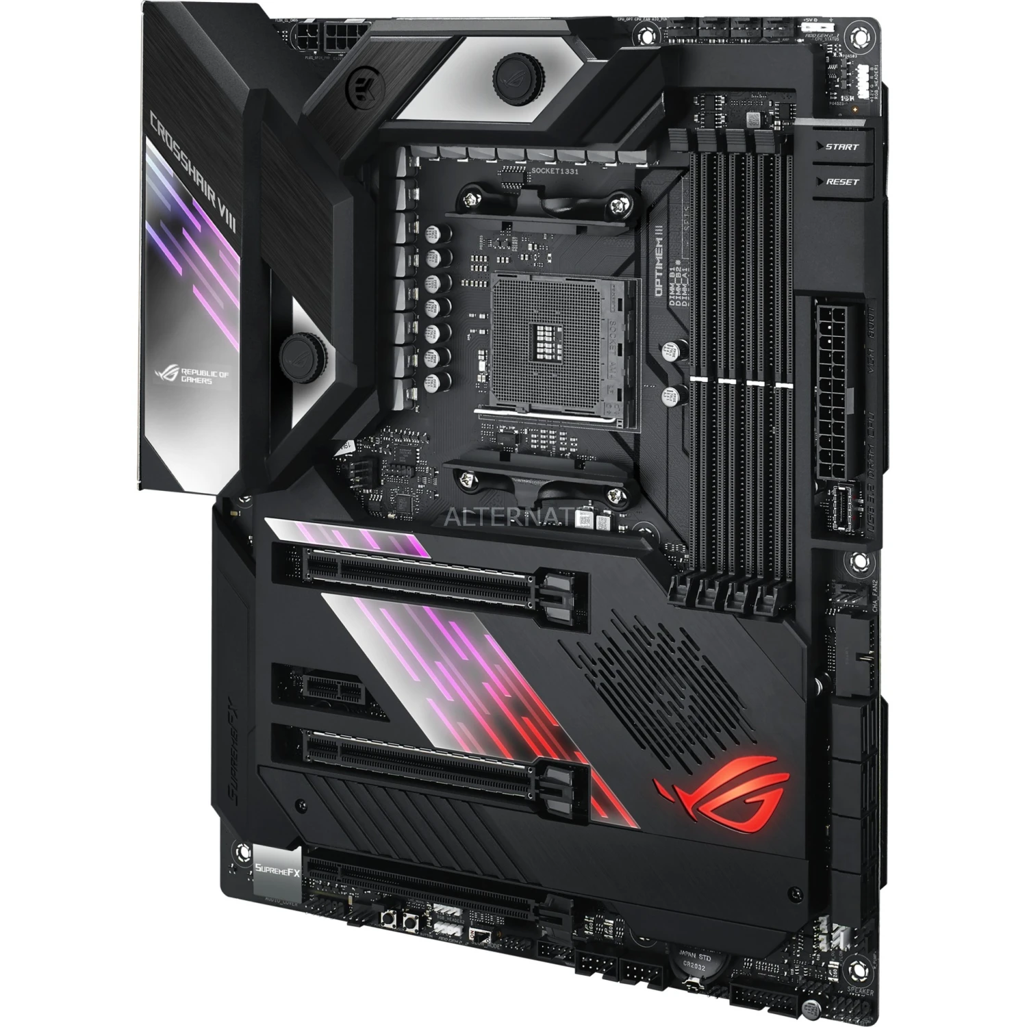 Sockel AM4 ASUS ROG CROSSHAIR VIII FORMULA, Mainboard 5 Sockel AM4 ASUS ROG CROSSHAIR VIII FORMULA, Mainboard – Bild 5