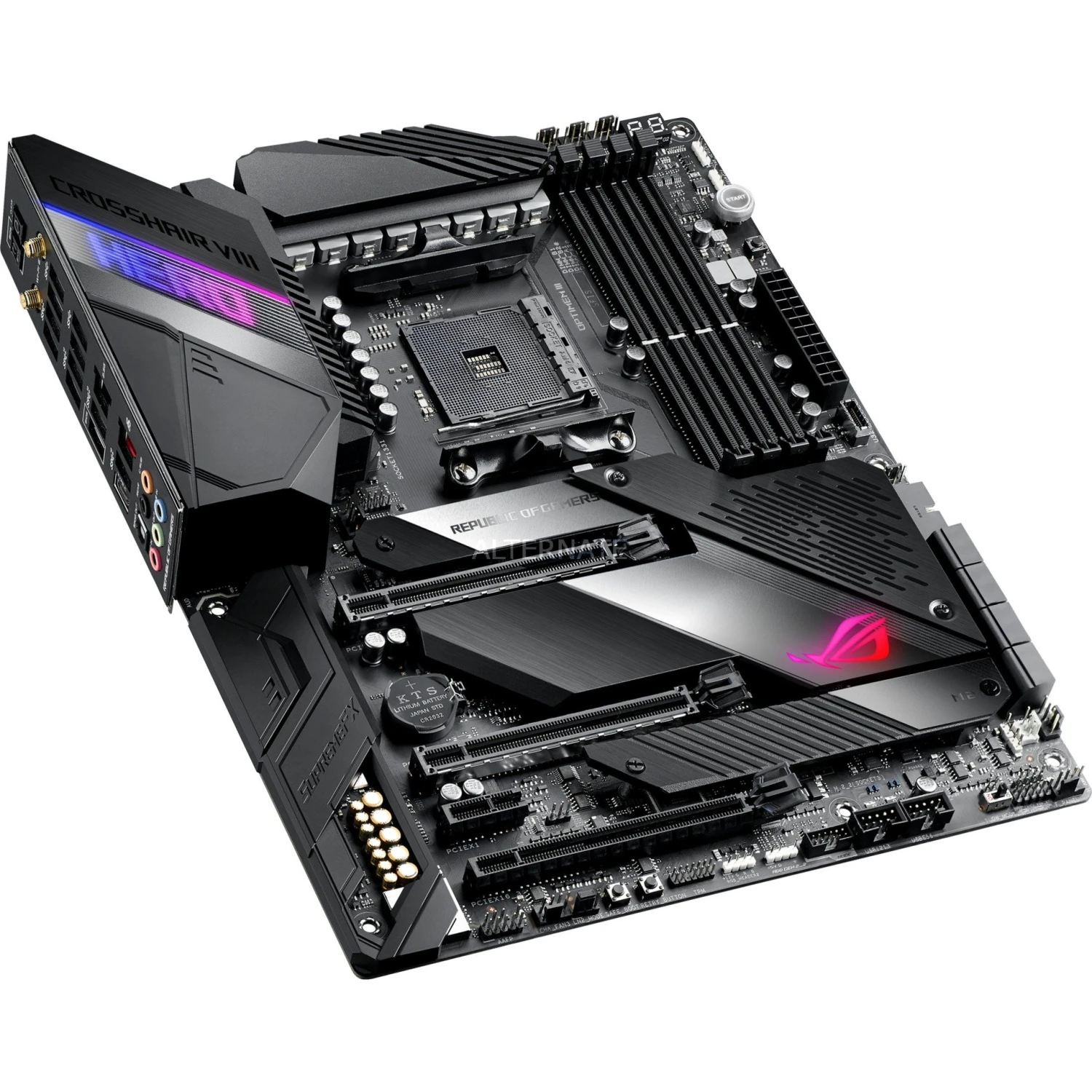 Sockel AM4 ASUS ROG CROSSHAIR VIII HERO WIFI, Mainboard 5 Sockel AM4 ASUS ROG CROSSHAIR VIII HERO WIFI, Mainboard – Bild 5