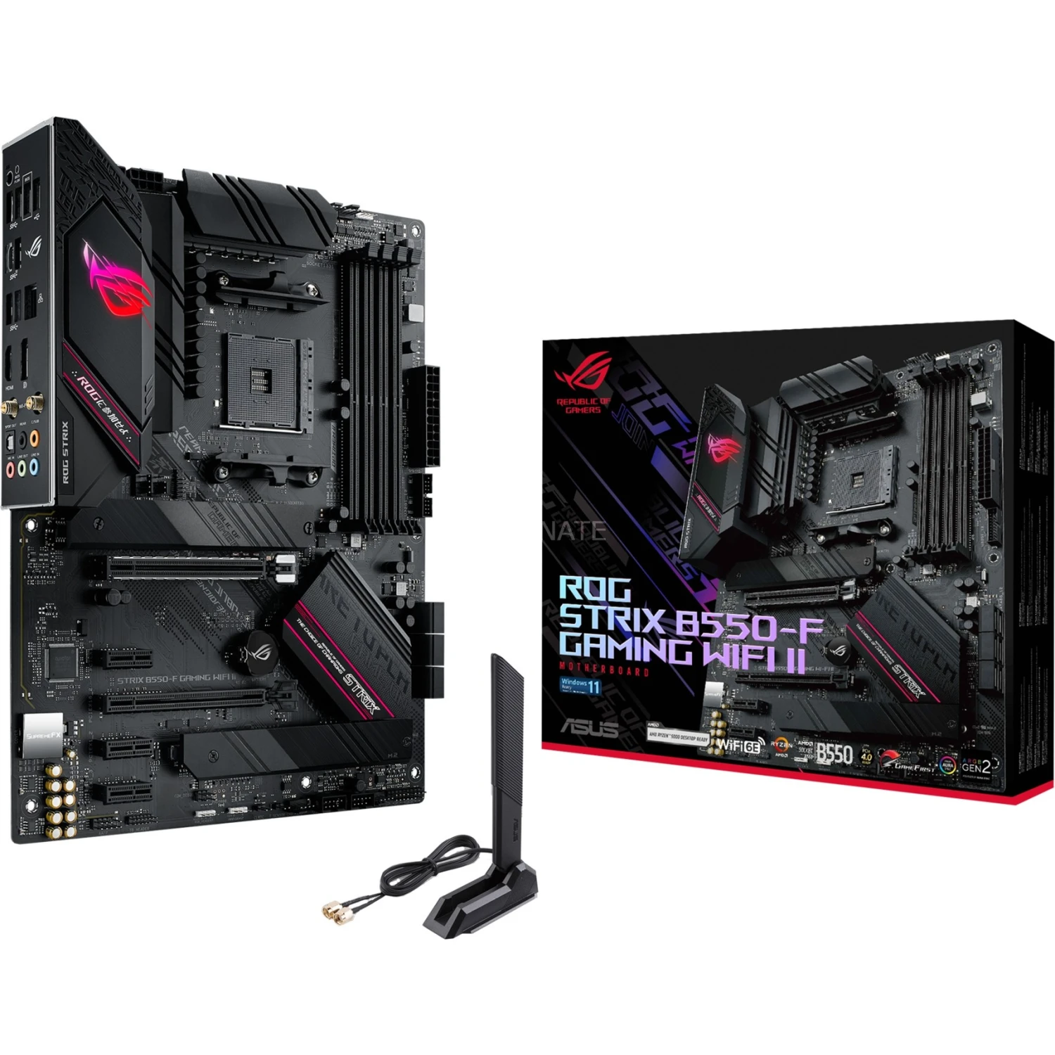 Sockel AM4 ASUS ROG STRIX B550-F GAMING WIFI II, Mainboard 1 Sockel AM4 ASUS ROG STRIX B550-F GAMING WIFI II, Mainboard