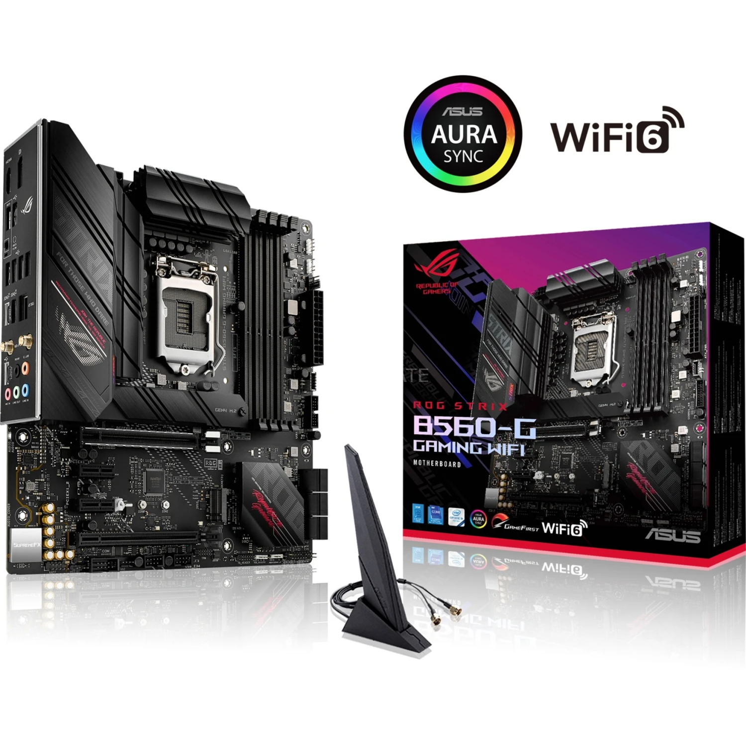 Sockel 1200 ASUS ROG STRIX B560-G GAMING WIFI, Mainboard 1 Sockel 1200 ASUS ROG STRIX B560-G GAMING WIFI, Mainboard