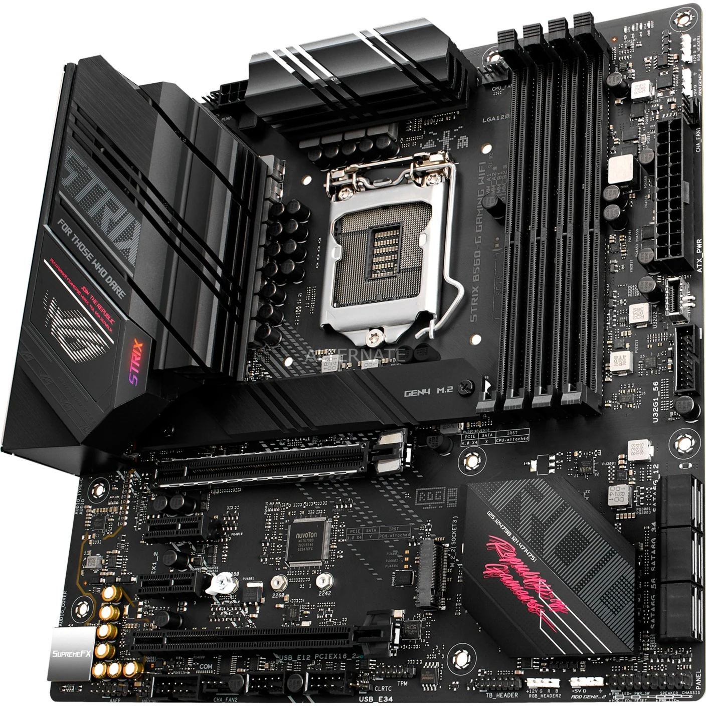 Sockel 1200 ASUS ROG STRIX B560-G GAMING WIFI, Mainboard 4 Sockel 1200 ASUS ROG STRIX B560-G GAMING WIFI, Mainboard – Bild 4