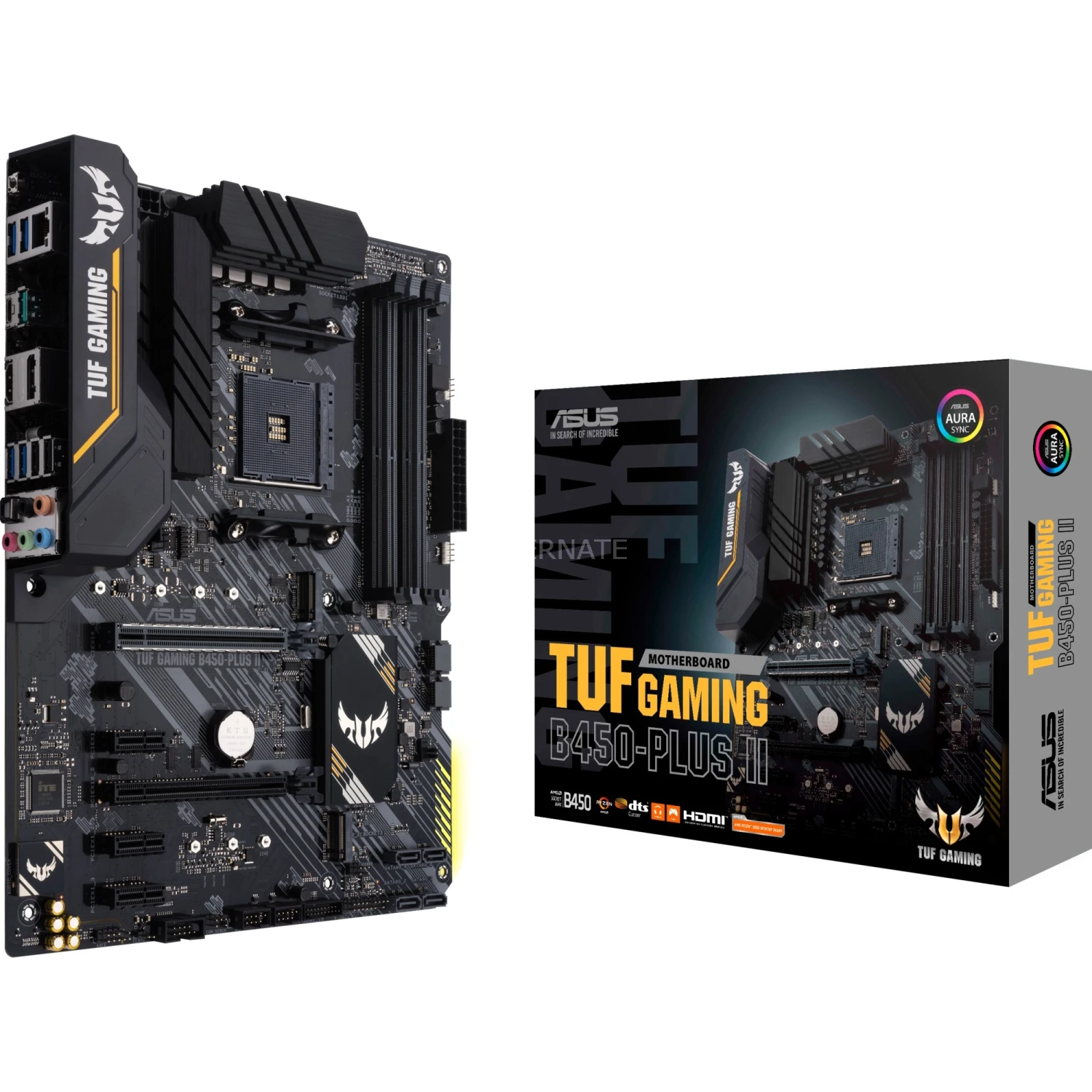 Sockel AM4 ASUS TUF GAMING B450-PLUS II, Mainboard 1 Sockel AM4 ASUS TUF GAMING B450-PLUS II, Mainboard