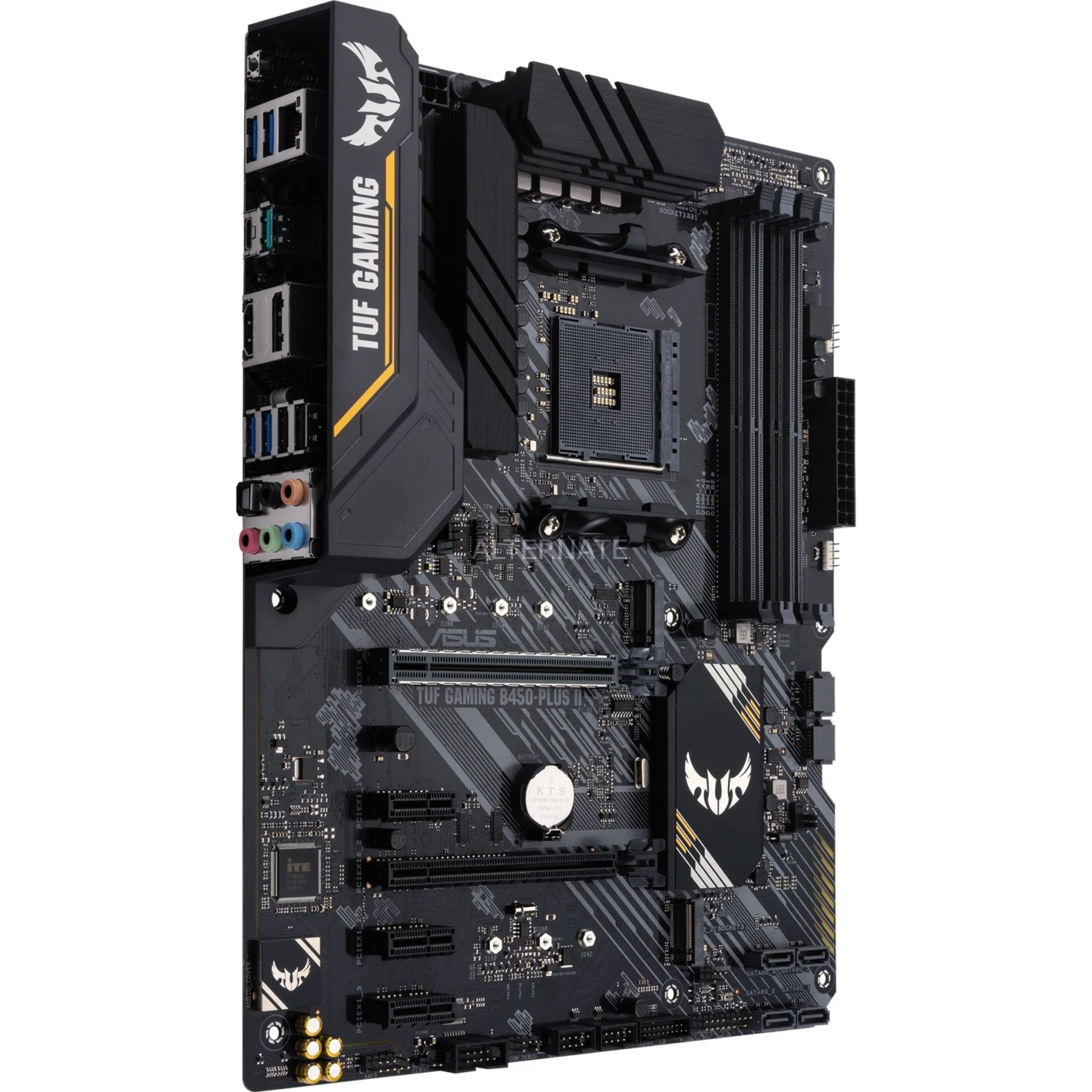 Sockel AM4 ASUS TUF GAMING B450-PLUS II, Mainboard 4 Sockel AM4 ASUS TUF GAMING B450-PLUS II, Mainboard – Bild 4