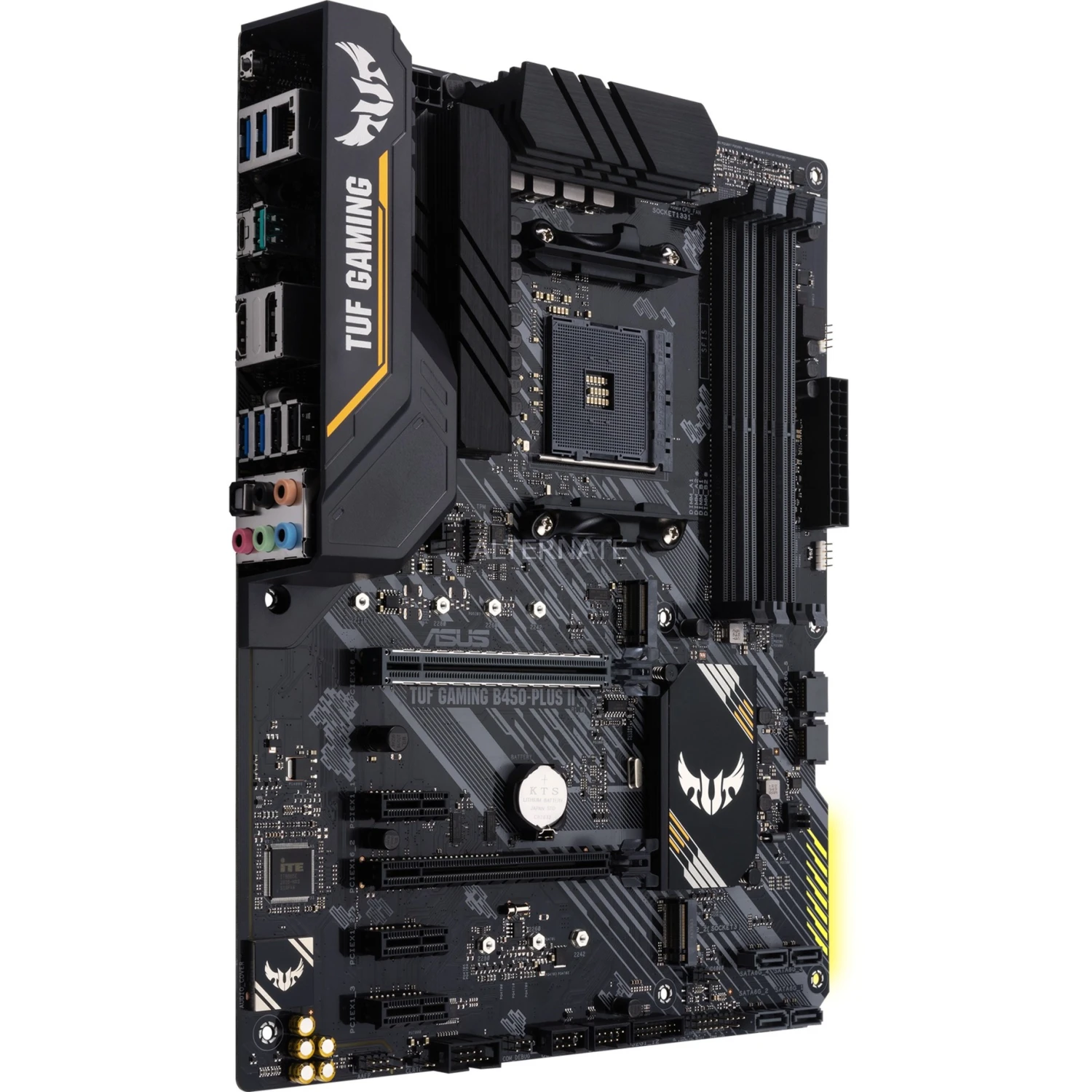 Sockel AM4 ASUS TUF GAMING B450-PLUS II, Mainboard 5 Sockel AM4 ASUS TUF GAMING B450-PLUS II, Mainboard – Bild 5
