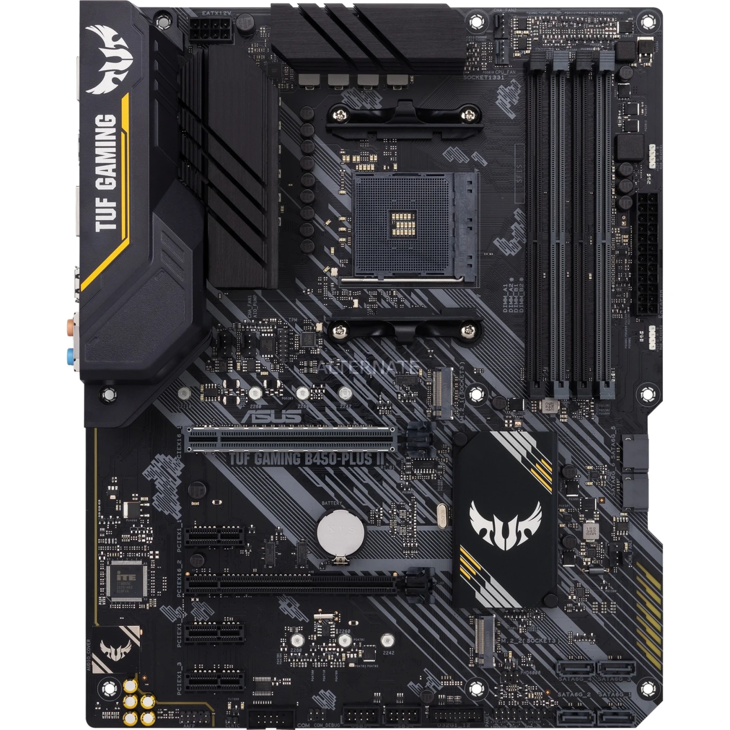 Sockel AM4 ASUS TUF GAMING B450-PLUS II, Mainboard 6 Sockel AM4 ASUS TUF GAMING B450-PLUS II, Mainboard – Bild 6