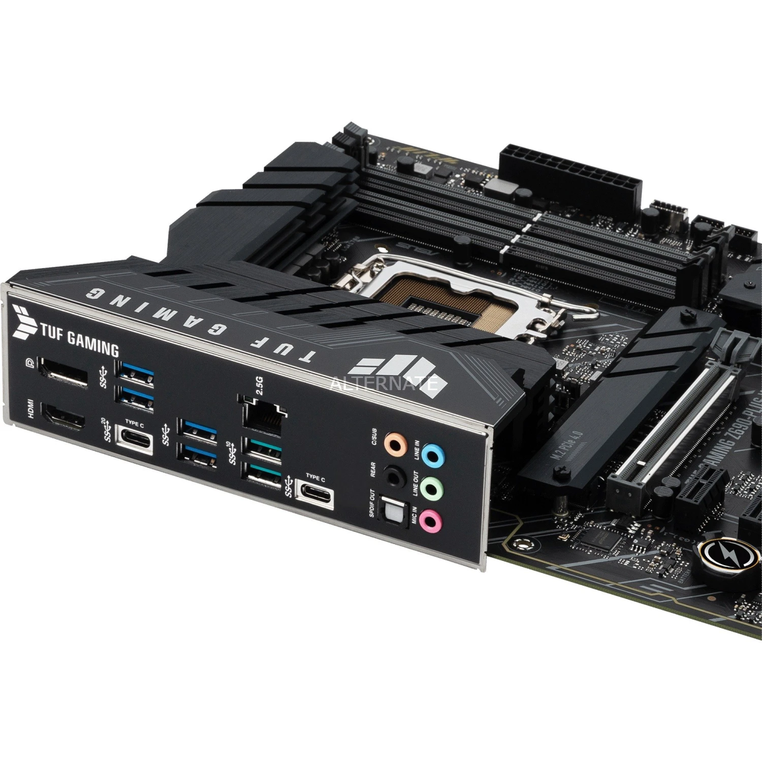 Sockel 1700 ASUS TUF GAMING Z690-PLUS, Mainboard 6 Sockel 1700 ASUS TUF GAMING Z690-PLUS, Mainboard – Bild 6