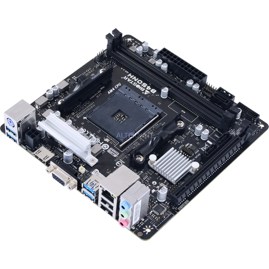 Mini-ITX Mainboards Biostar B450NH 6.0, Mainboard 3 Mini-ITX Mainboards Biostar B450NH 6.0, Mainboard – Bild 3