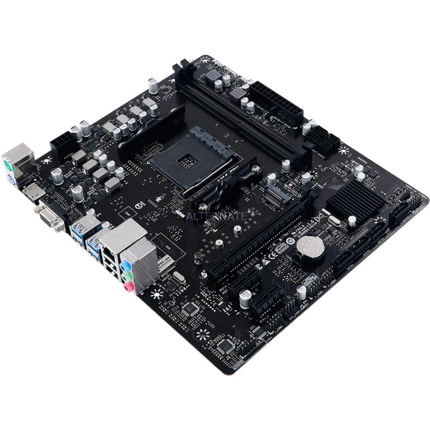 Sockel AM4 Biostar B550MH Ver. 6.0, Mainboard 3 Sockel AM4 Biostar B550MH Ver. 6.0, Mainboard – Bild 3