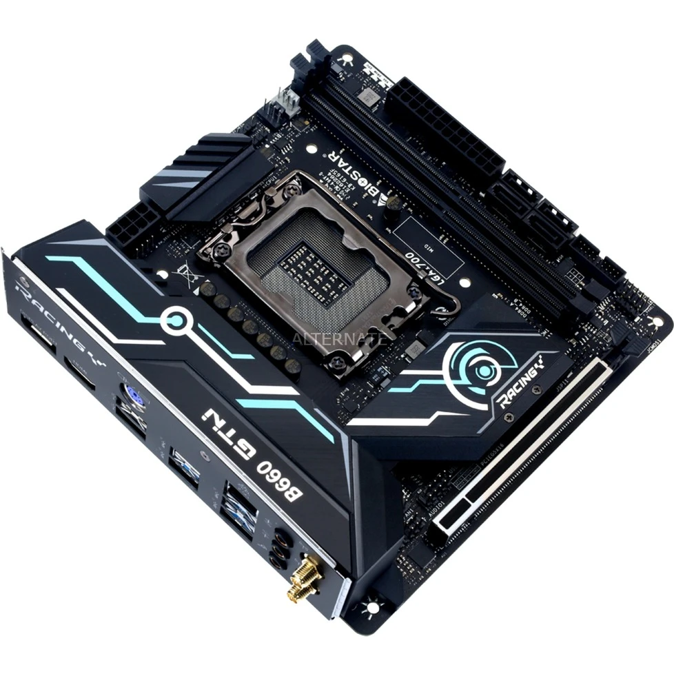 Mini-ITX Mainboards Biostar B660GTN, Mainboard 3 Mini-ITX Mainboards Biostar B660GTN, Mainboard – Bild 3