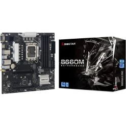 Sockel 1700 Biostar B660MX-E PRO, Mainboard