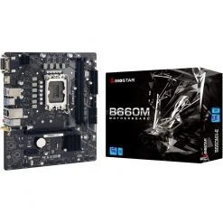 Sockel 1700 Biostar B660MX-E, Mainboard