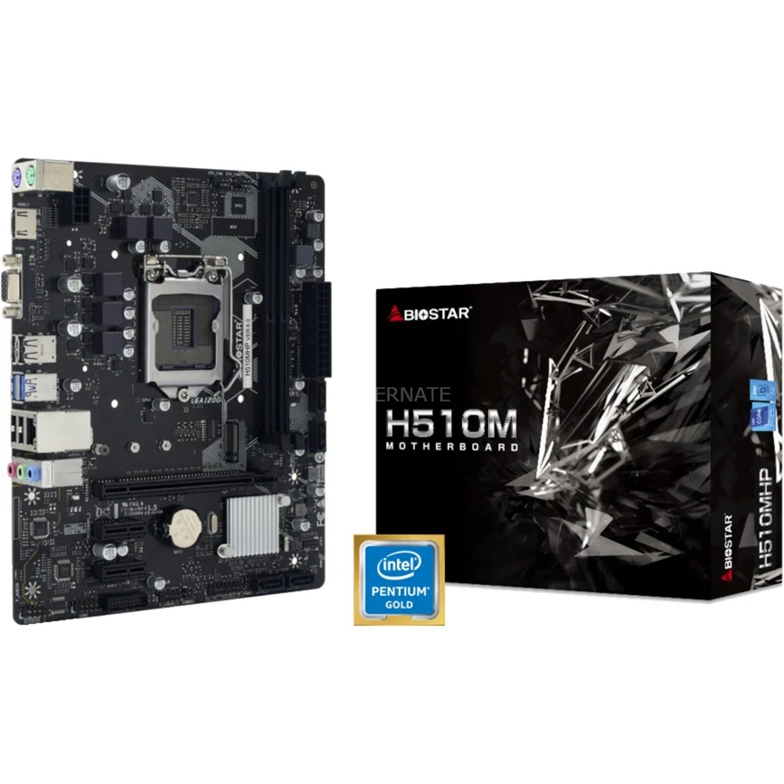 PC-Aufrüstkits Biostar H510MHP 6.0 + Intel® Pentium® Gold G6405, PC-Aufrüstkit