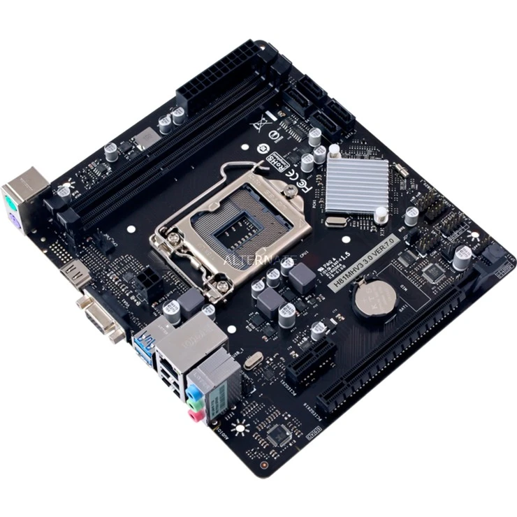 Sockel 1150 Biostar H81MHV3 3.0, Mainboard 3 Sockel 1150 Biostar H81MHV3 3.0, Mainboard – Bild 3
