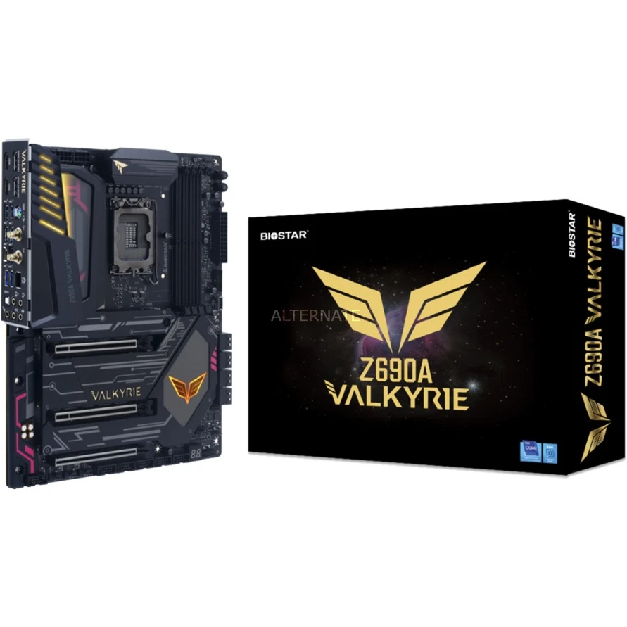 Sockel 1700 Biostar Z690A VALKYRIE , Mainboard 1 Sockel 1700 Biostar Z690A VALKYRIE , Mainboard
