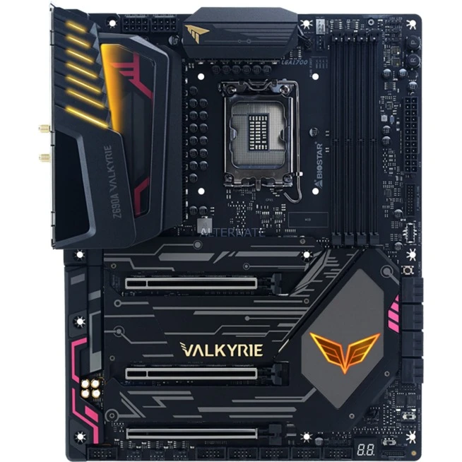 Sockel 1700 Biostar Z690A VALKYRIE , Mainboard 2 Sockel 1700 Biostar Z690A VALKYRIE , Mainboard – Bild 2