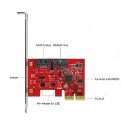 Controller DeLOCK 2 Port SATA PCI Express Karte Mit RAID 1, RAID-Karte (Spiegelung Bestehender Daten) -Mainboards Verkaufsgeschäft DeLOCK 2 Port SATA PCI Express Karte mit RAID 1 RAID Karte@@1677732 3