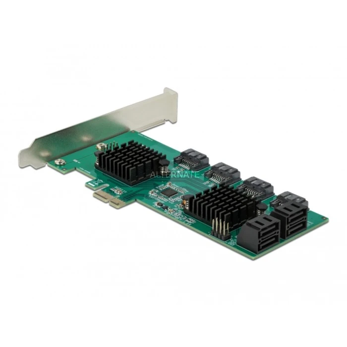 DeLOCK 8 Port SATA PCI Express X1 Karte, Controller – Bild 3
