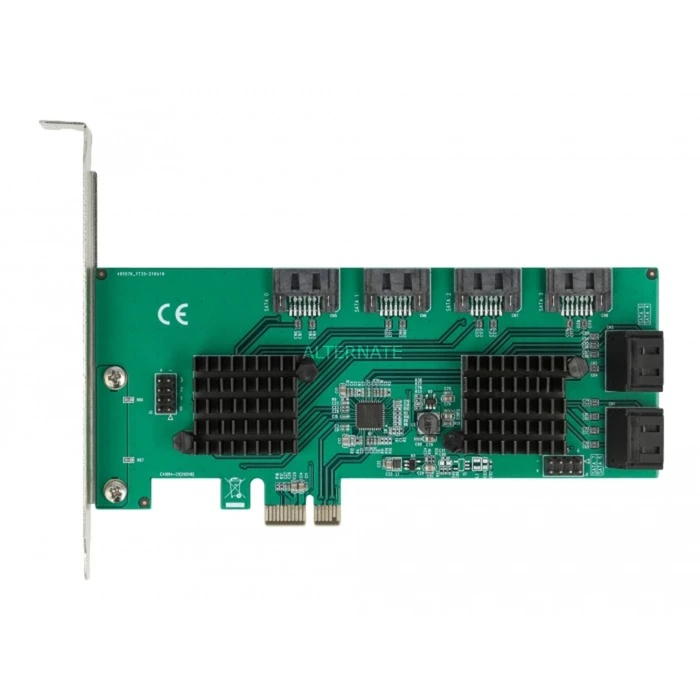 DeLOCK 8 Port SATA PCI Express X1 Karte, Controller – Bild 4