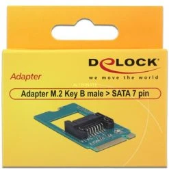 DeLOCK Adapter M.2 Key B -> SATA Pin 7, Serial ATA-Controller -Mainboards Verkaufsgeschäft DeLOCK Adapter M 2 Key B SATA Pin 7 Serial ATA Controller@@fpuvg500 3