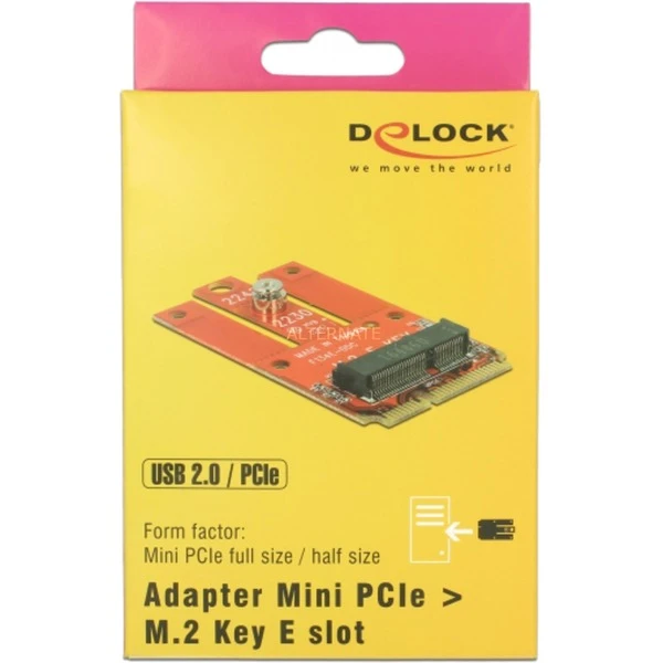 Controller DeLOCK Adapter Mini PCIe > M.2 Key E Slot 5 Controller DeLOCK Adapter Mini PCIe > M.2 Key E Slot – Bild 5