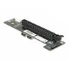 Hardware DeLOCK Konverter 2 X SFF-8654 Zu PCIe X16 Bifurkation, Schnittstellenkarte