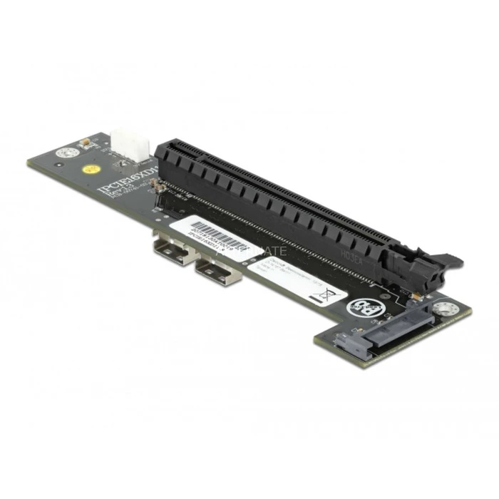 Hardware DeLOCK Konverter 2 X SFF-8654 Zu PCIe X16 Bifurkation, Schnittstellenkarte 1 Hardware DeLOCK Konverter 2 X SFF-8654 Zu PCIe X16 Bifurkation, Schnittstellenkarte