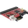 Mainboard Zubehör DeLOCK Konverter IDE Auf SATA / SATA Auf IDE, Adapter (rot, Bulk)
