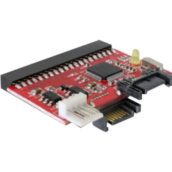 Mainboard Zubehör DeLOCK Konverter IDE Auf SATA / SATA Auf IDE, Adapter (rot, Bulk) 1 Mainboard Zubehör DeLOCK Konverter IDE Auf SATA / SATA Auf IDE, Adapter (rot, Bulk)