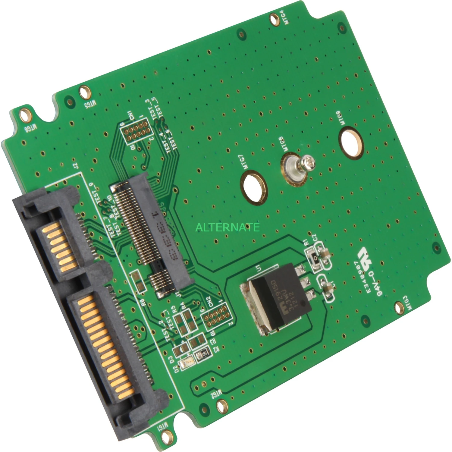 Controller DeLOCK Konverter SATA 22Pin>M.2 NGFF, Adapter 2 Controller DeLOCK Konverter SATA 22Pin>M.2 NGFF, Adapter – Bild 2