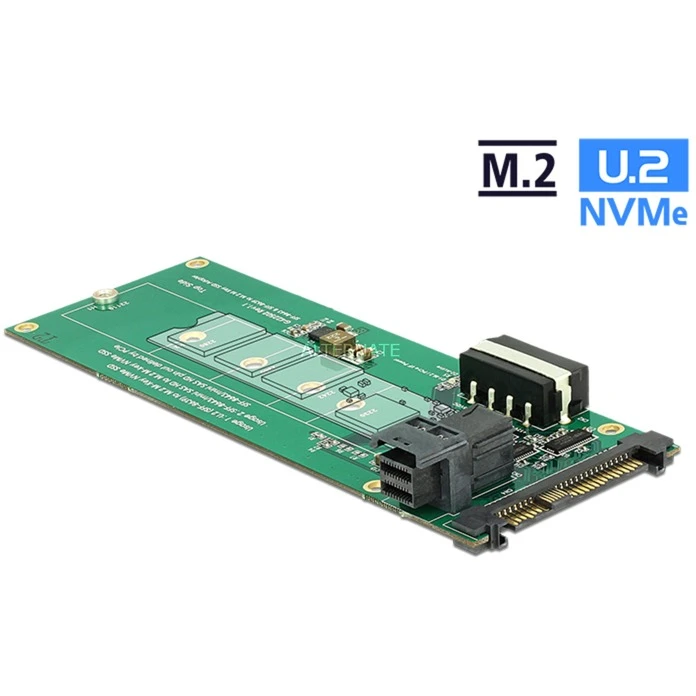Hardware DeLOCK Konverter U.2 SFF-8639 / SFF-8643 NVMe > 1 X M.2 Key M 2 Hardware DeLOCK Konverter U.2 SFF-8639 / SFF-8643 NVMe > 1 X M.2 Key M – Bild 2