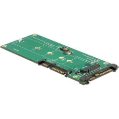 Mainboard Zubehör DeLOCK Konverter U.2 SFF>SATA /M.2 22P (mit M.2 Key M Slot)
