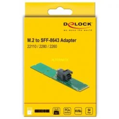 Controller DeLOCK M.2 Key M Zu SFF-8643 NVMe 22110 / 2280 / 2260, Schnittstellenkarte 7 Controller DeLOCK M.2 Key M Zu SFF-8643 NVMe 22110 / 2280 / 2260, Schnittstellenkarte -Mainboards Verkaufsgeschäft DeLOCK M 2 Key M zu SFF 8643 NVMe 22110 2280 2260 Schnittstellenkarte@@fpuvh03j 3