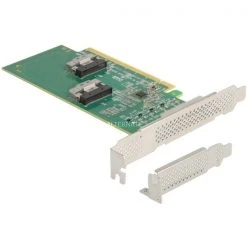 Controller DeLOCK PCI Express 4.0 X16 Karte Zu 4 X SFF-8639 NVMe