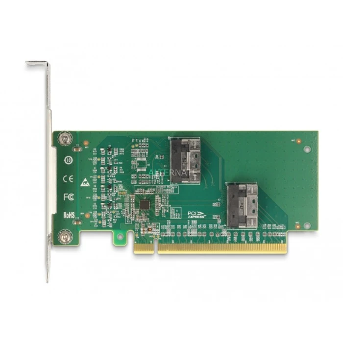 Controller DeLOCK PCI Express 4.0 X16 Karte Zu 4 X SFF-8639 NVMe – Bild 4