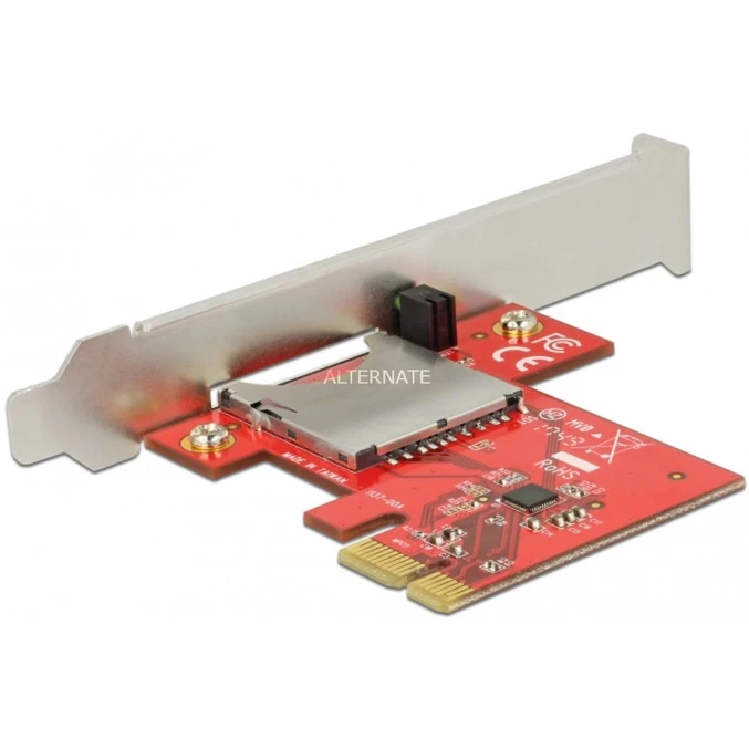 Mainboard Zubehör DeLOCK PCI Express Karte > 1 X Extern SDXC Slot, Schnittstellenkarte – Bild 2