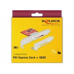 Mainboard Zubehör DeLOCK PCI Express Karte > 1 X Extern SDXC Slot, Schnittstellenkarte -Mainboards Verkaufsgeschäft DeLOCK PCI Express Karte 1 x extern SDXC Slot Schnittstellenkarte@@fpuvh009 5