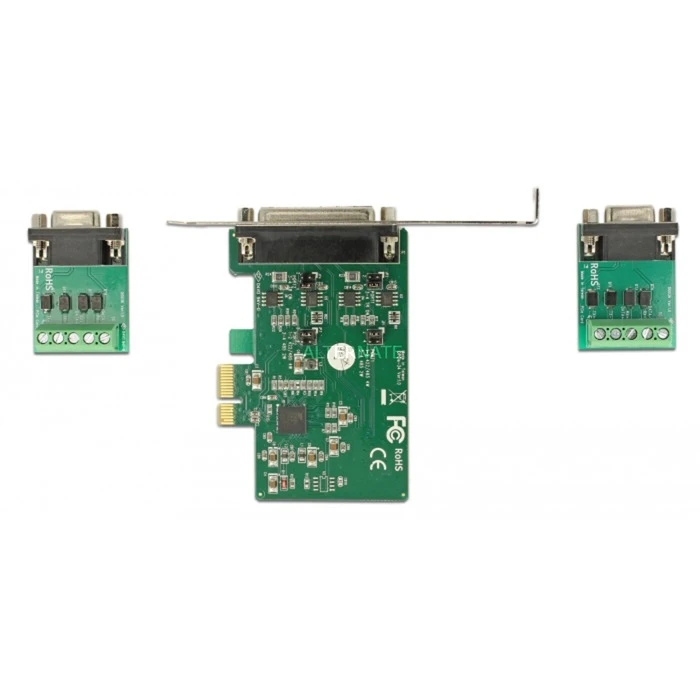 Mainboard Zubehör DeLOCK PCI Express Karte > 2 X Seriell RS-422/485 ESD Schutz, Controller – Bild 4