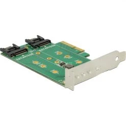 Mainboard Zubehör DeLOCK PCI Express Karte > 3 X M.2 Slot, Controller