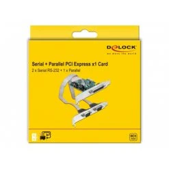 Mainboard Zubehör DeLOCK PCI Express Karte Zu 2 X Seriell RS-232 + 1 X Parallel IEEE1284, Schnittstellenkarte -Mainboards Verkaufsgeschäft DeLOCK PCI Express Karte zu 2 x Seriell RS 232 1 x Parallel IEEE1284 Schnittstellenkarte@@fpuvh034 3